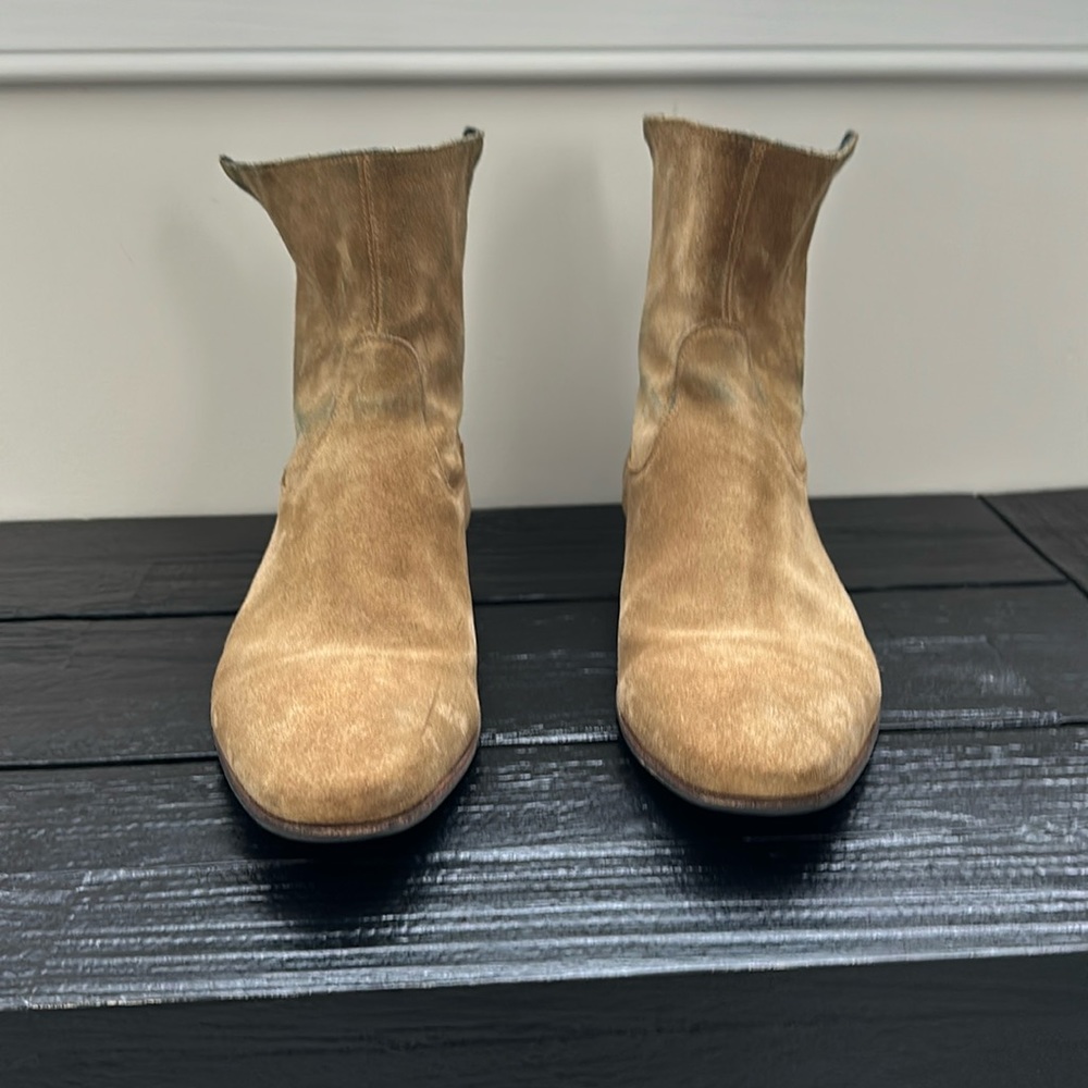Pete Sorensen boots, size 40 or us 7, Tan color, lightly used, no damage